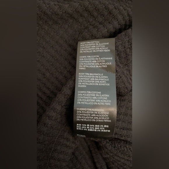 Free People Black Metallic Cabin Fever Fair Isle Sweater - Picture 9 of 9